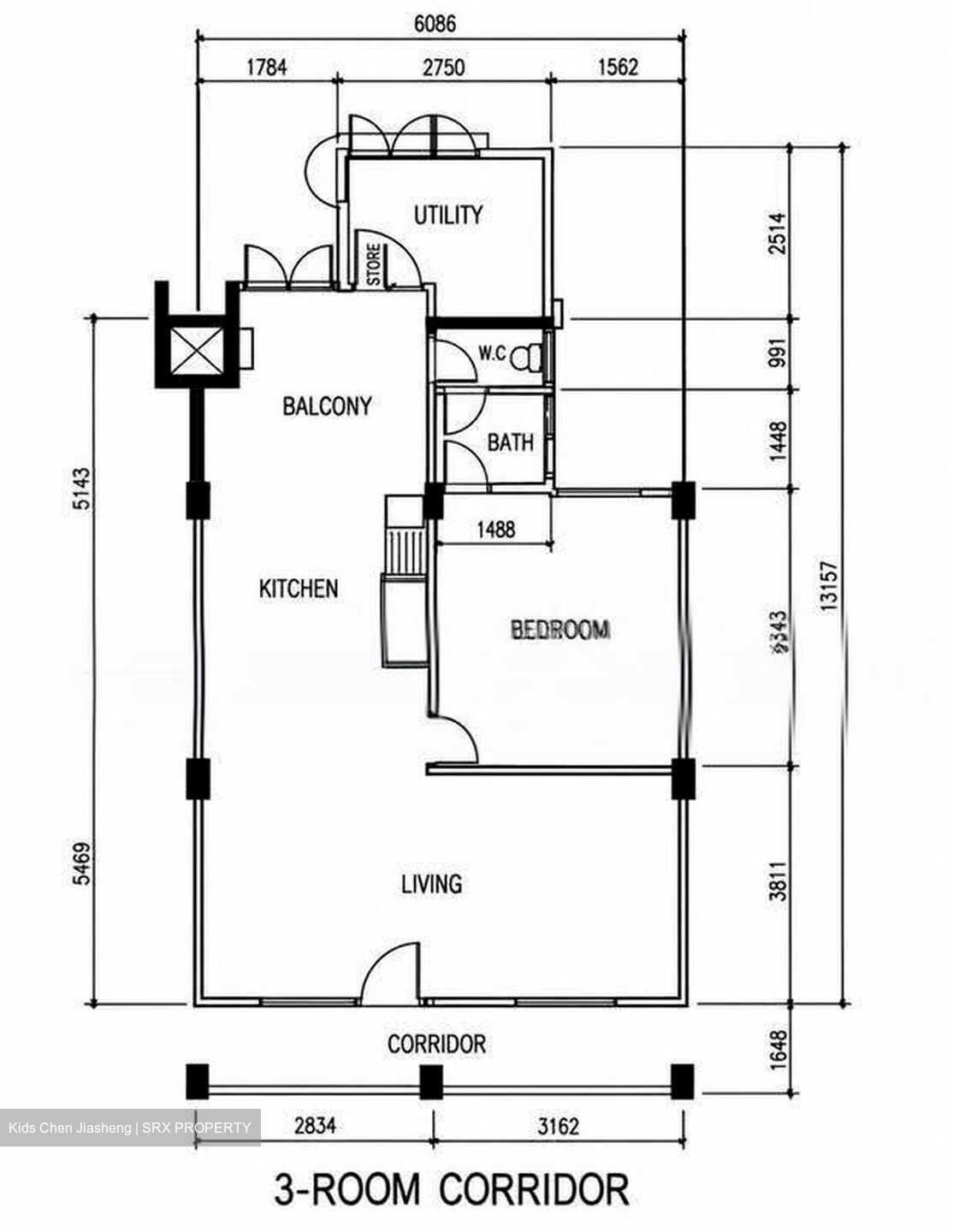 Blk 34 East Payoh Spring (Toa Payoh), HDB 3 Rooms #635911421